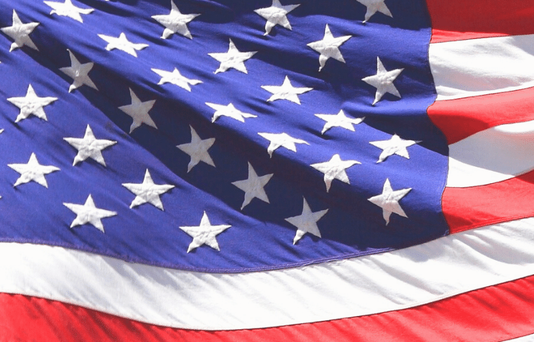 American flag photo